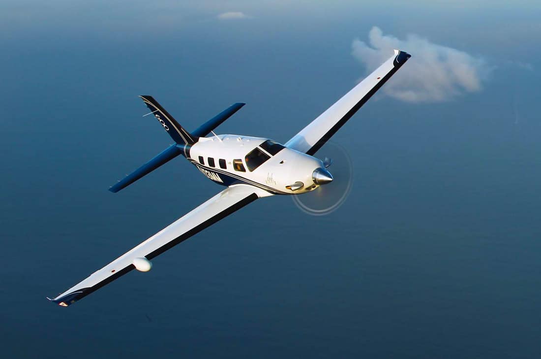 Piper M600 in flight - Piper Makes the first Piper M600 delivery to a customer