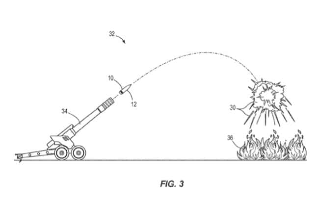 Boeing's artillery fire fighting system