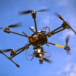 A small drone, or sUAS, in flight - FAA Pays Visit To Airports To Test New Drone Detection Systems