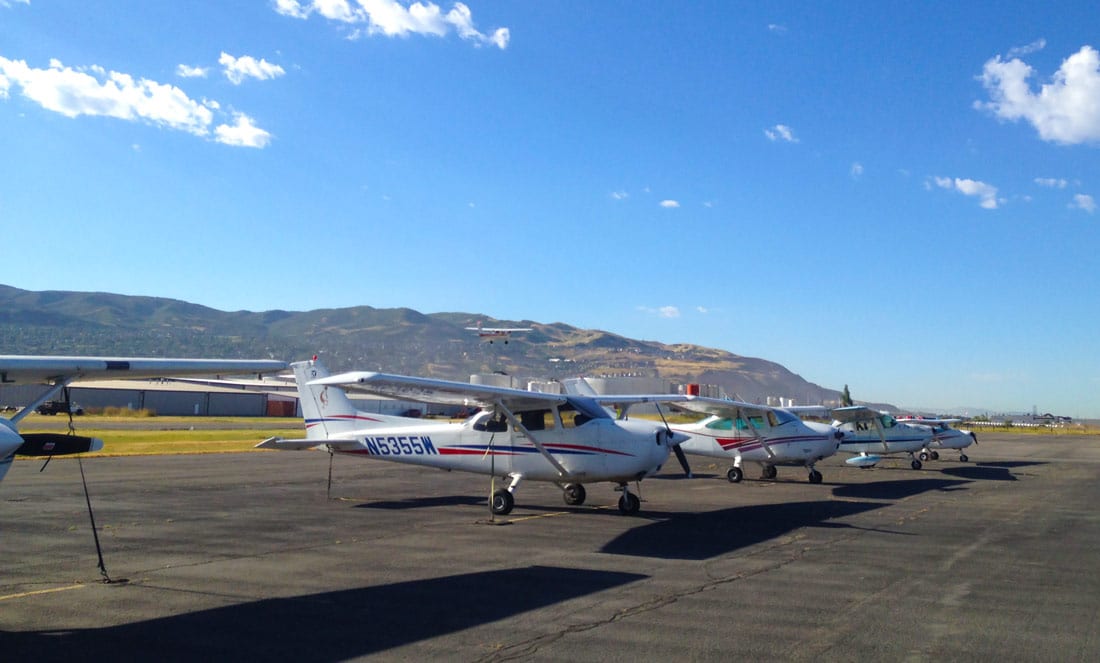General aviation aircraft at a small airport - General Aviation Accidents Still Declining According to 2015 NTSB Stats