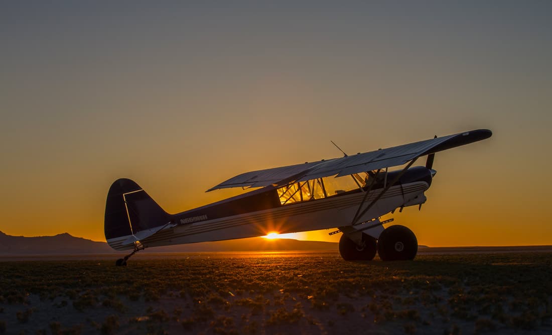 The Super Cub aircraft at a backcountry airstrip - Grapevine Airstrip in Arizona Draws Closer to Being Reopened