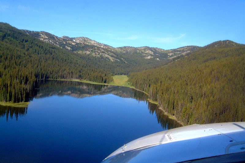 Backcountry flying into Fish Lake