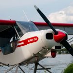 Piper PA-18 with floats - After Pilot cited by police, the FAA is investigating the Ryder Cup floatplane landing