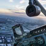 cockpit view of horizon at dusk - Stall Prevention and Stall Training