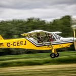 rans s-7s courier flying low