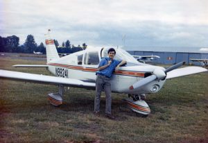 a student pilot defeating the learning plateau