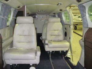 Interior of 1976 Cessna 421C for sale by Textron Financial