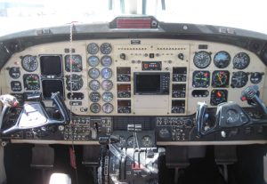 Instrument Panel of 2002 King Air B200 for sale by Textron Financial