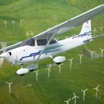 Cessna Turbo Skyhawk JT-A flying