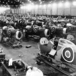 Castle Bromwich Supermarine Spitfire Factory during World War 2